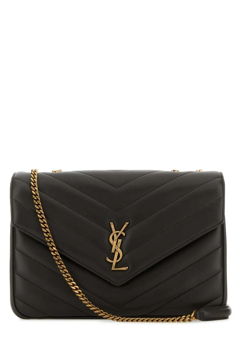 Saint Laurent Loulou Foldover Top Large Shoulder Bag