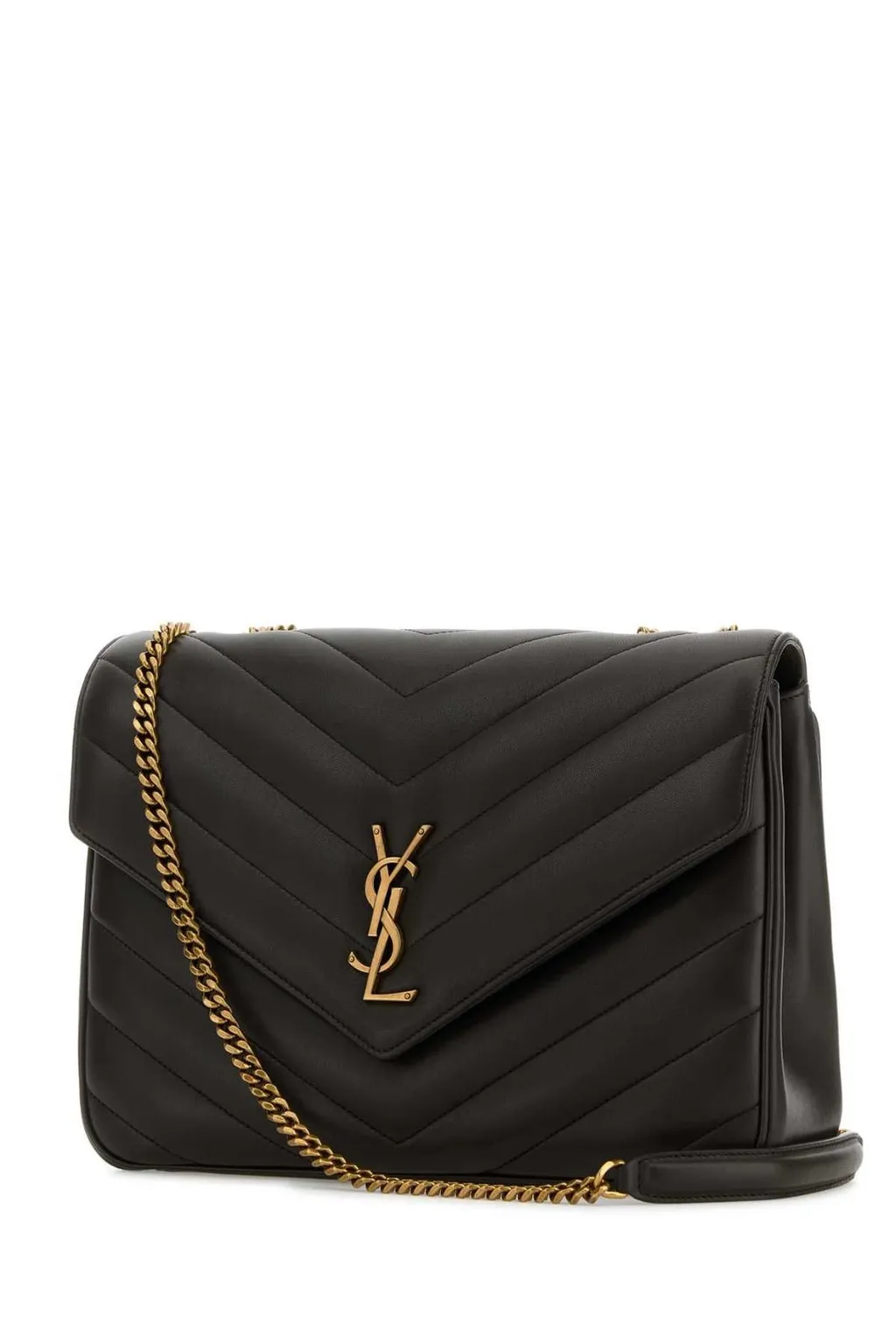 Saint Laurent Loulou Foldover Top Large Shoulder Bag