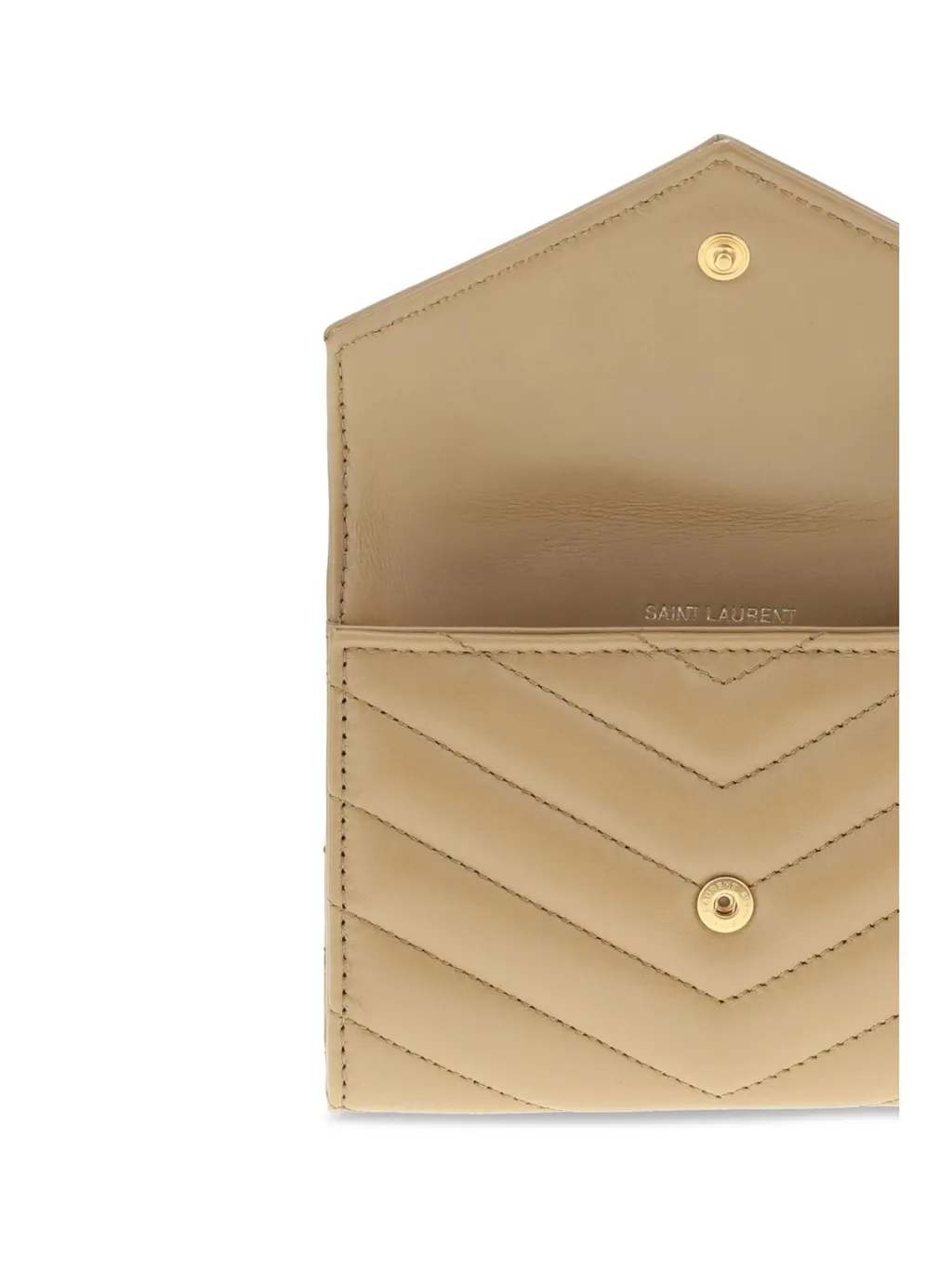 Saint Laurent Cassandre Matelassé Small Envelope Wallet