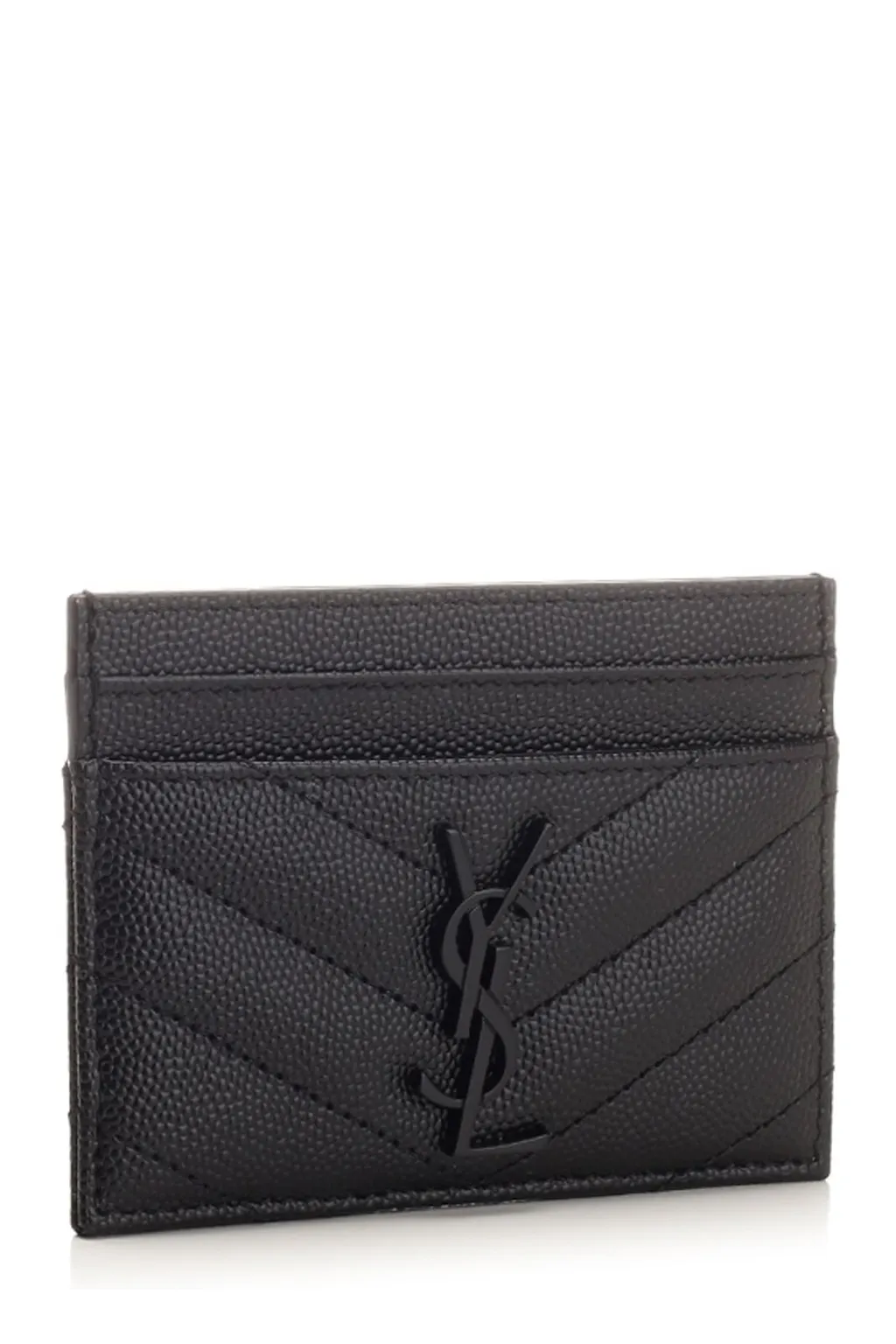 Saint Laurent Cassandre Matelassé Card Case