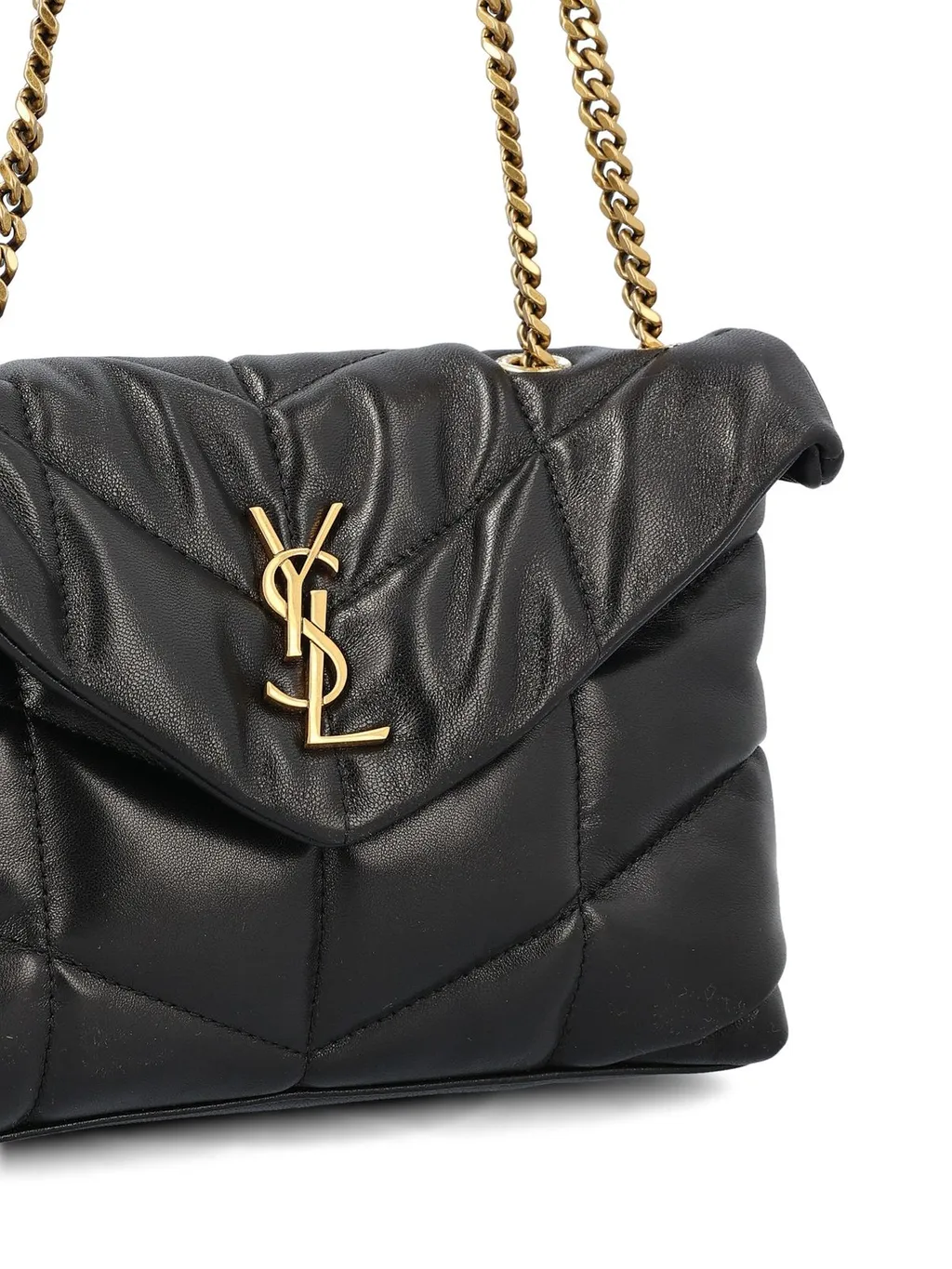Saint Laurent Toy Puffer Quilted Shoulder Bag