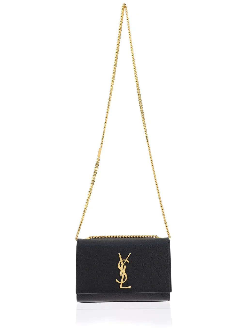 Saint Laurent Kate Logo Plaque Small Crossbody Bag