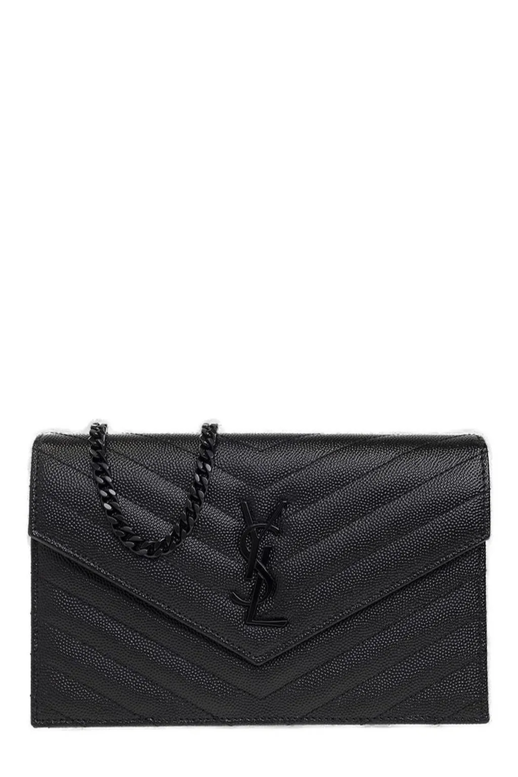Saint Laurent Cassandre Envelope Chain Wallet