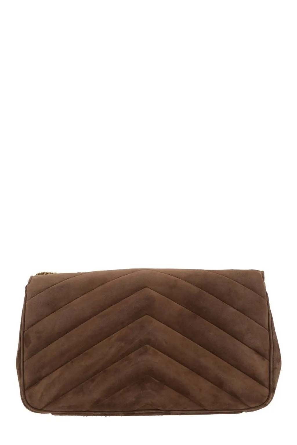 Saint Laurent Loulou Logo Plaque Medium Shoulder Bag