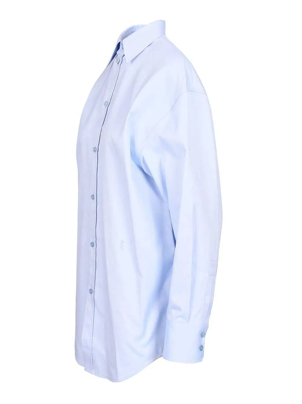 Saint Laurent Button-Up Oxford Shirt