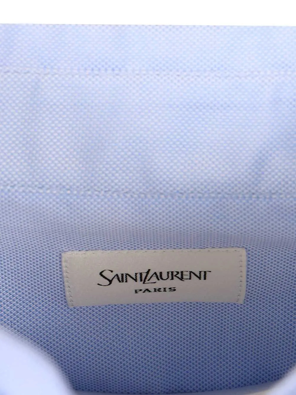 Saint Laurent Button-Up Oxford Shirt