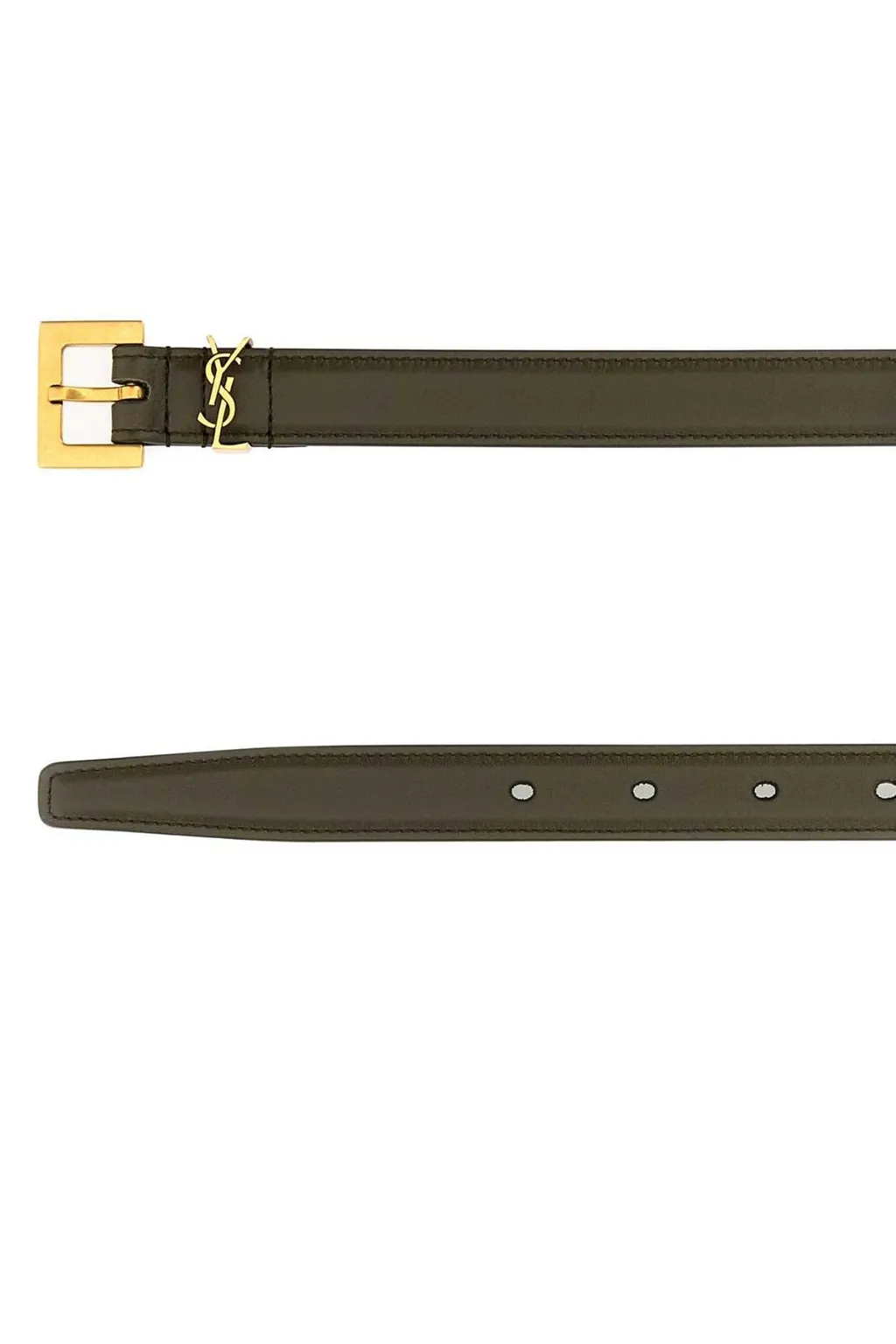 Saint Laurent Cassandre Thin Belt