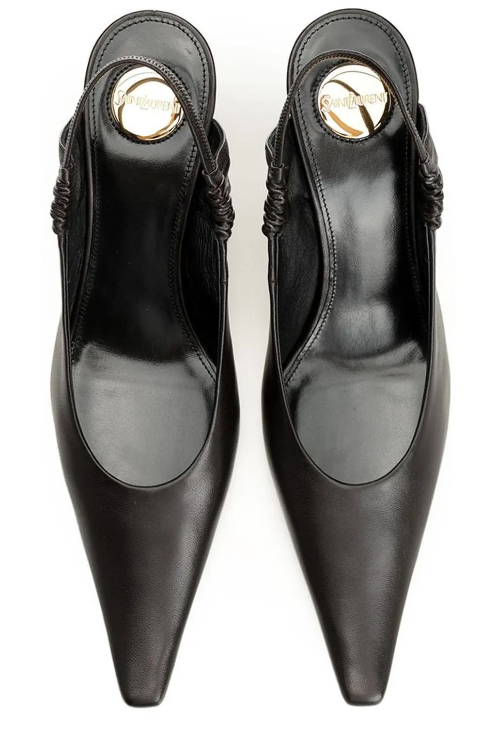 Saint Laurent Anne-Marie Slingback Pumps