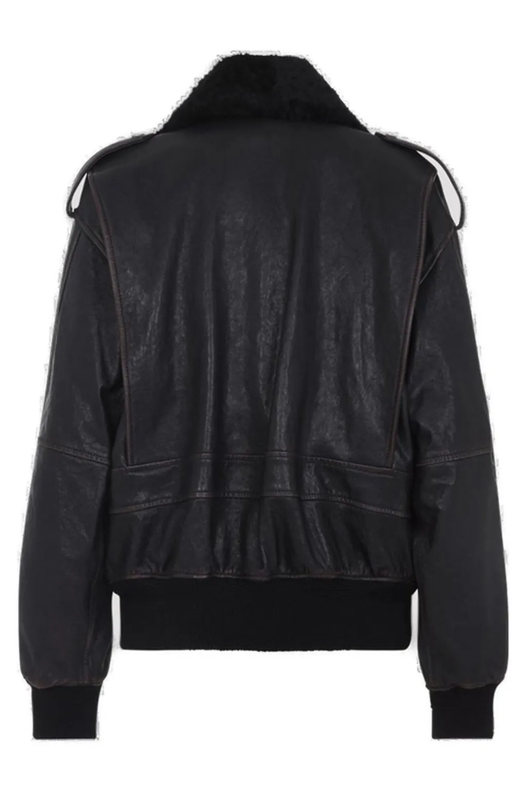 Saint Laurent Zip-Up Bomber Jacket
