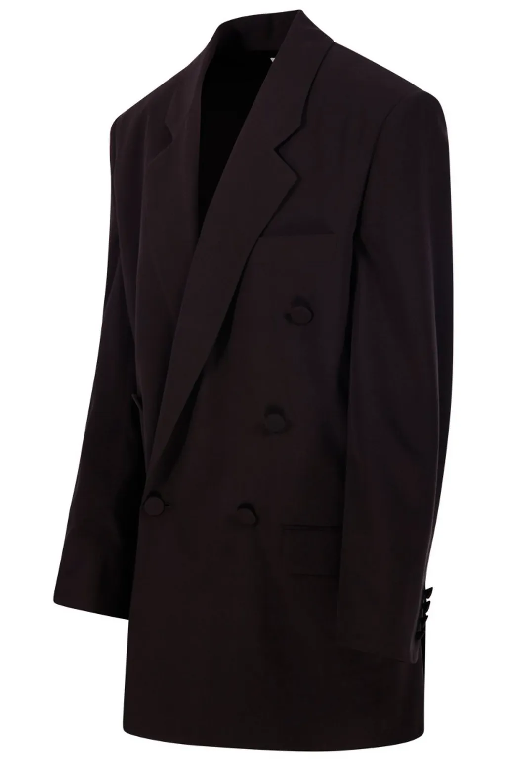 Saint Laurent Oversized Double-Breasted Jacket