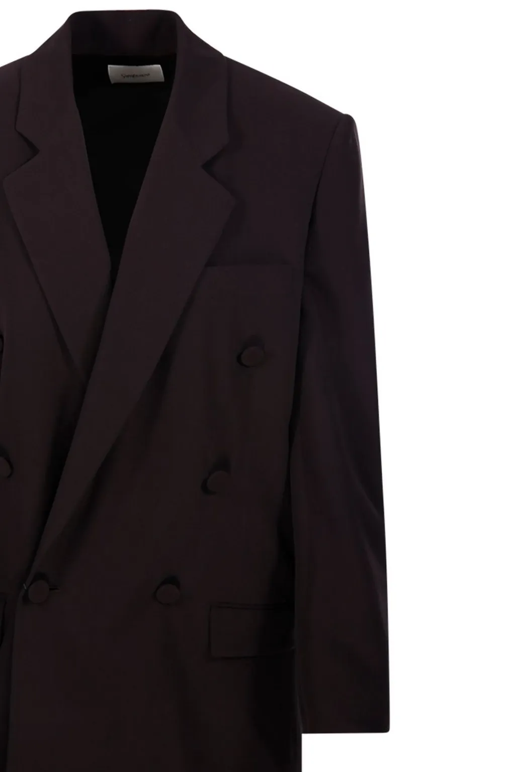 Saint Laurent Oversized Double-Breasted Jacket