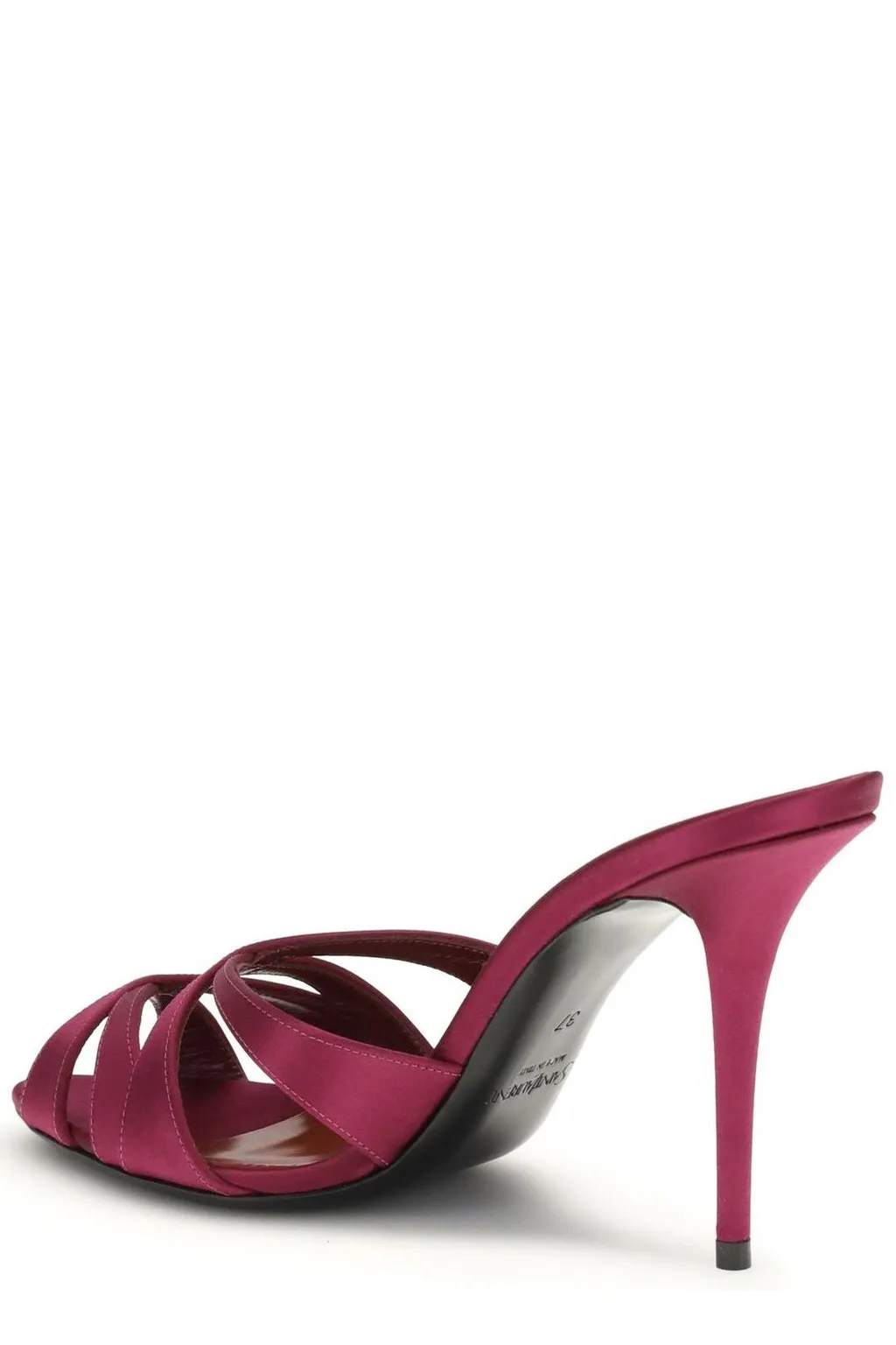 Saint Laurent Chandelle Open Toe Mules
