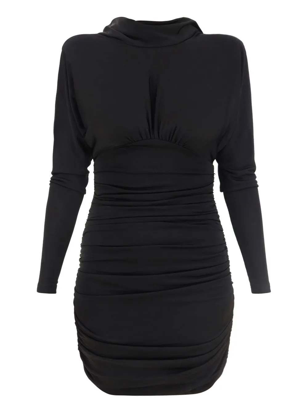 Saint Laurent Cowl Back Mini Dress