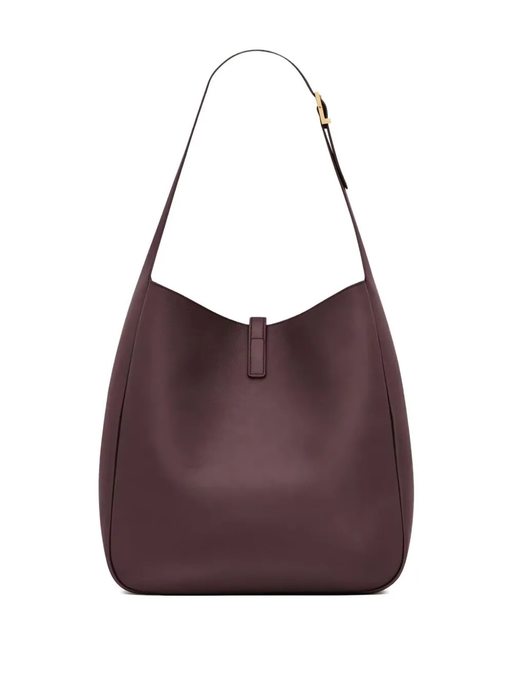 Saint Laurent Le 5 à 7 Logo Plaque Large Shoulder Bag