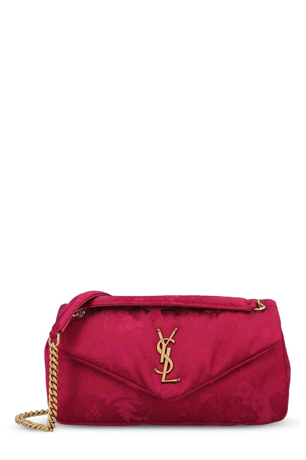 Saint Laurent Calypso Jacquard Small Shoulder Bag