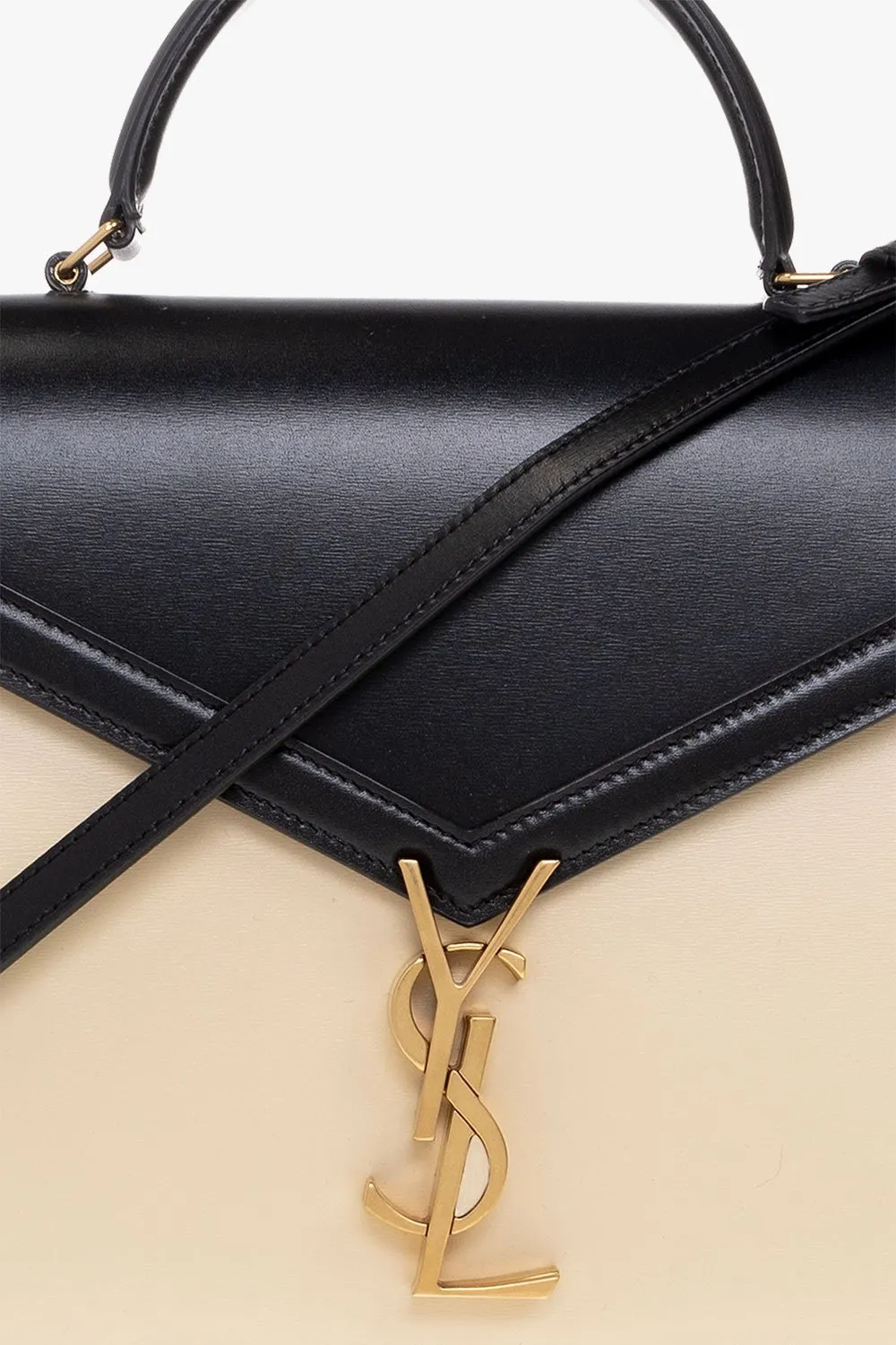 Saint Laurent Cassandra Medium Top Handle Bag