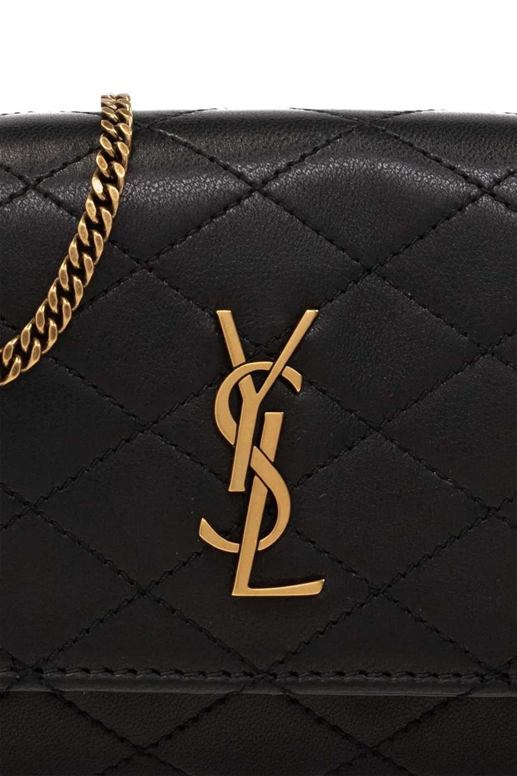 Saint Laurent Gaby Chain Phone Holder