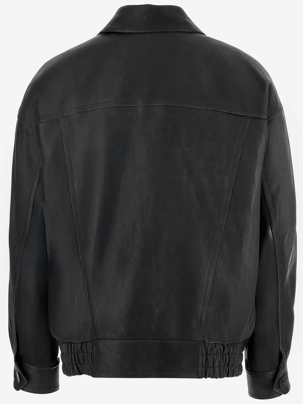 Saint Laurent Button Detailed Bomber Jacket
