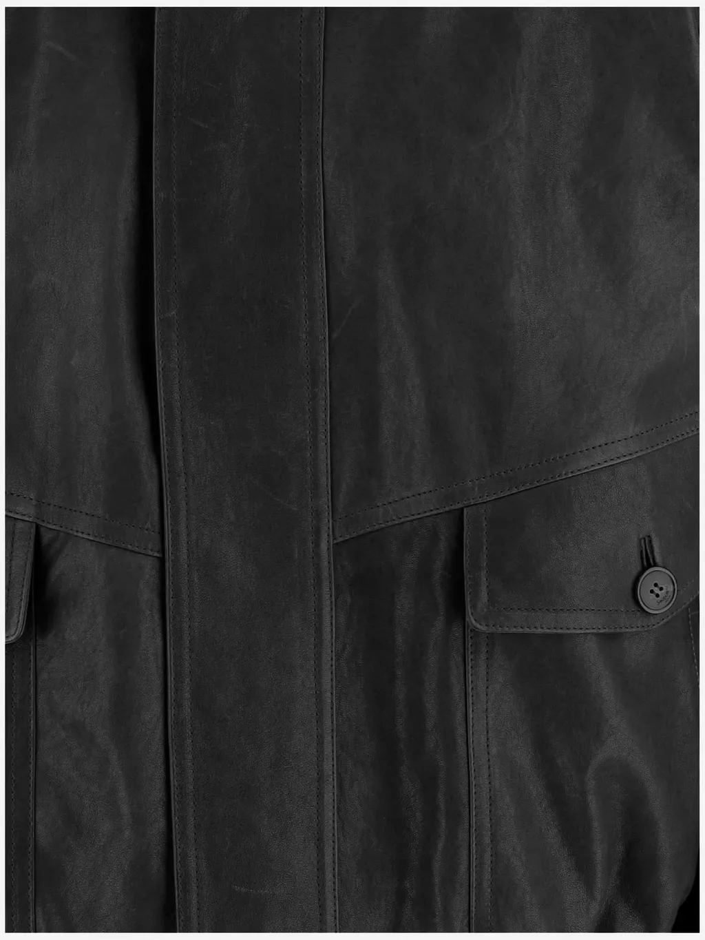 Saint Laurent Button Detailed Bomber Jacket