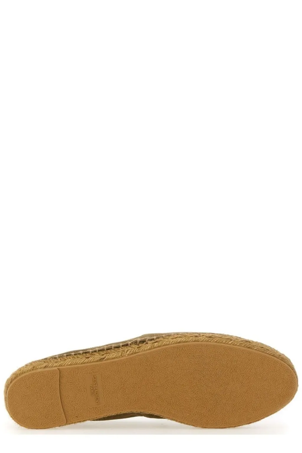 Saint Laurent Logo Embroidered Slip-On Espadrilles