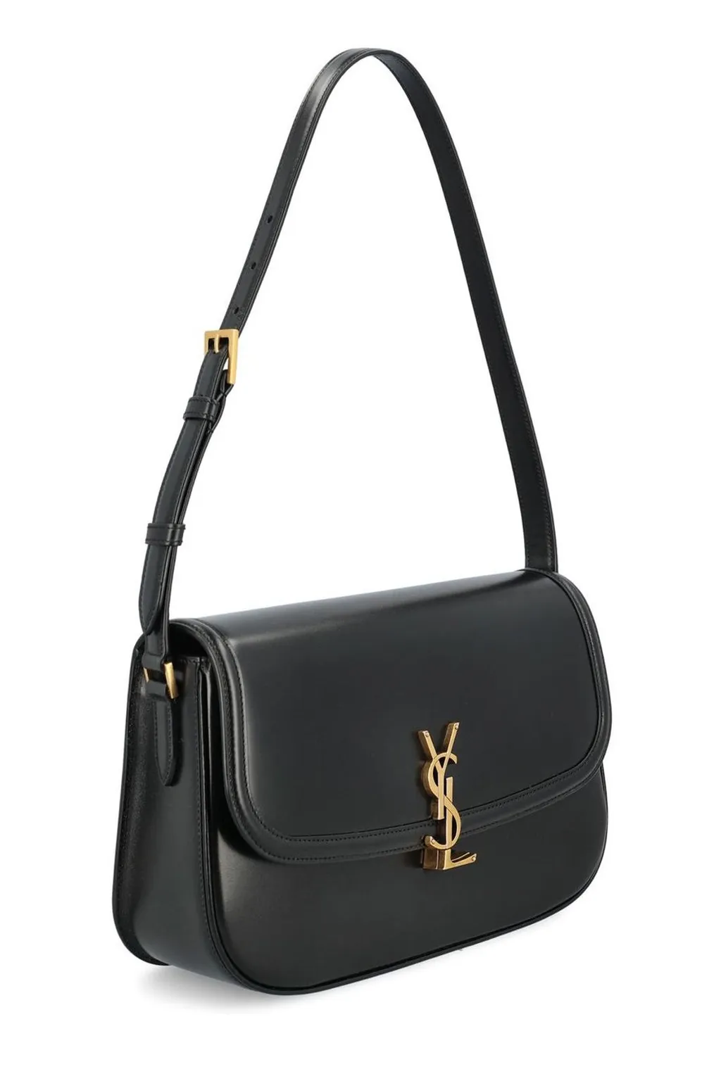 Saint Laurent Solferino Foldover Top Large Shoulder Bag