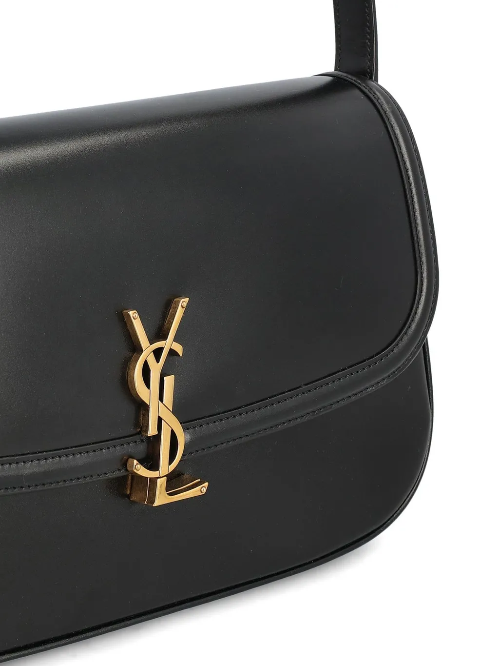 Saint Laurent Solferino Foldover Top Large Shoulder Bag