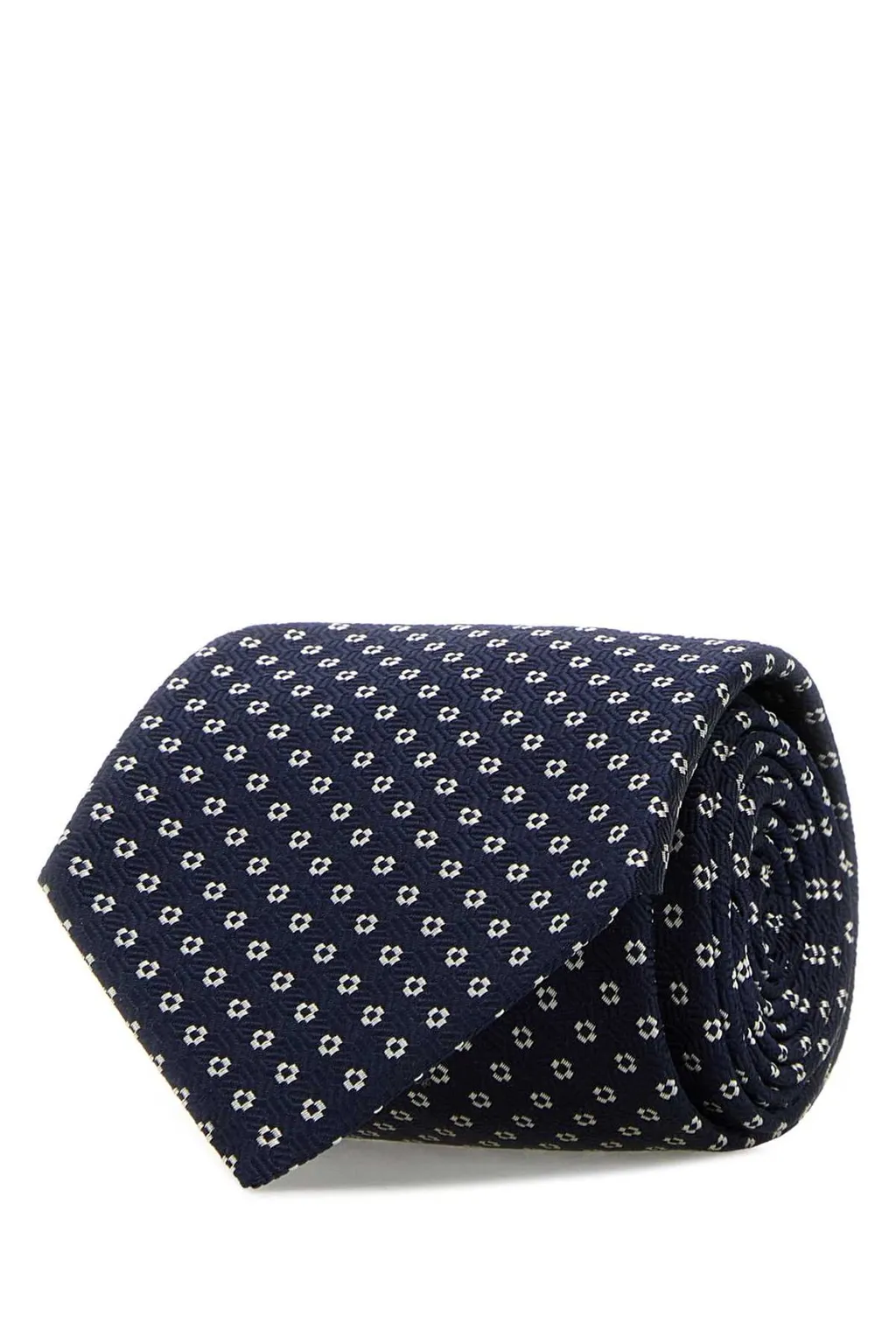 Saint Laurent All-Over Patterned Tie