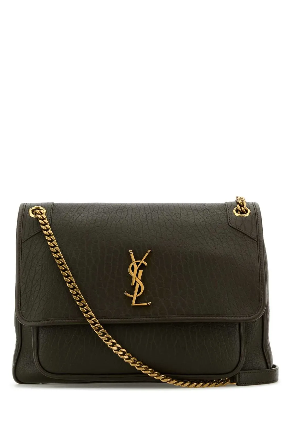 Saint Laurent Niki Logo Plaque Shoulder Bag