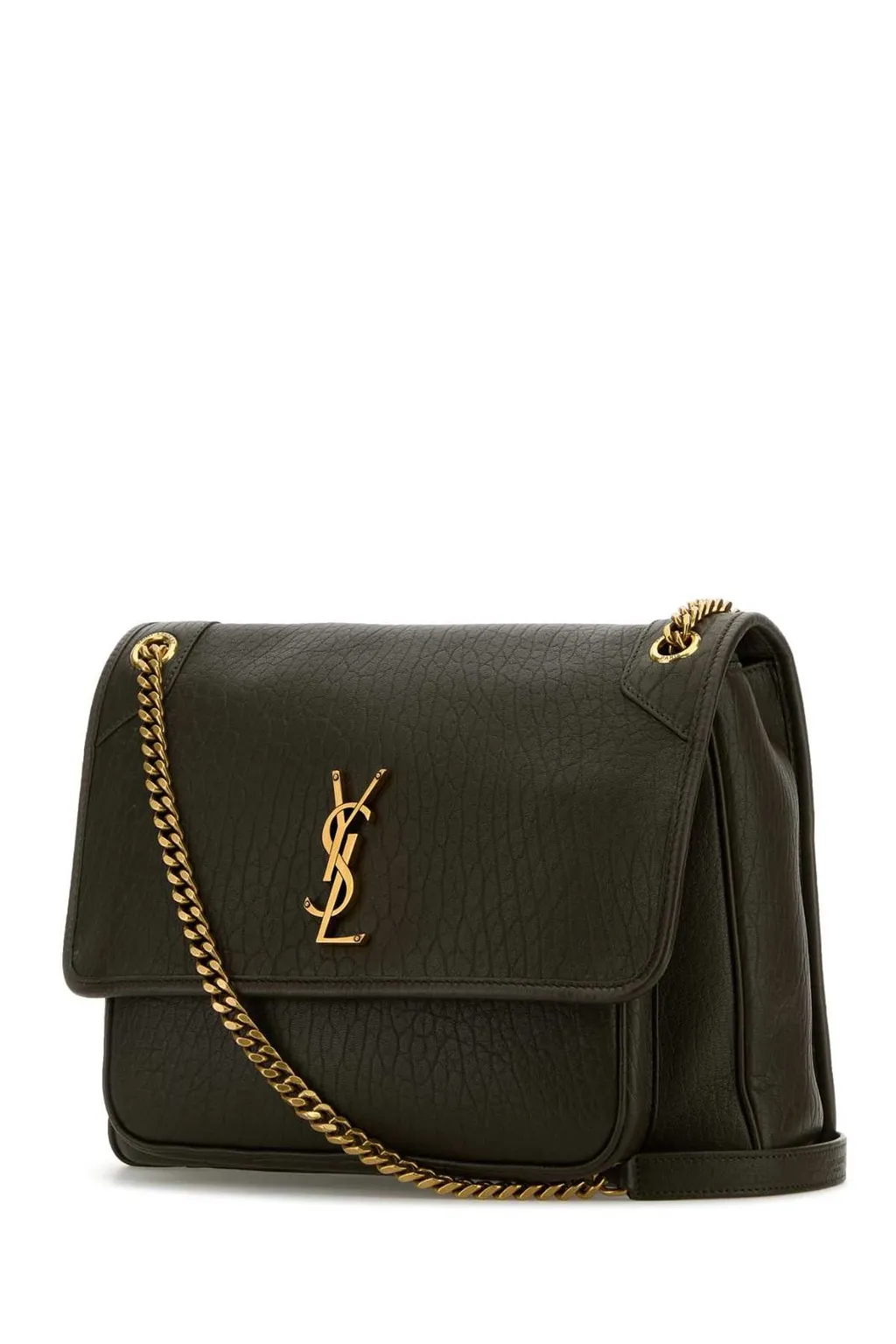 Saint Laurent Niki Logo Plaque Shoulder Bag