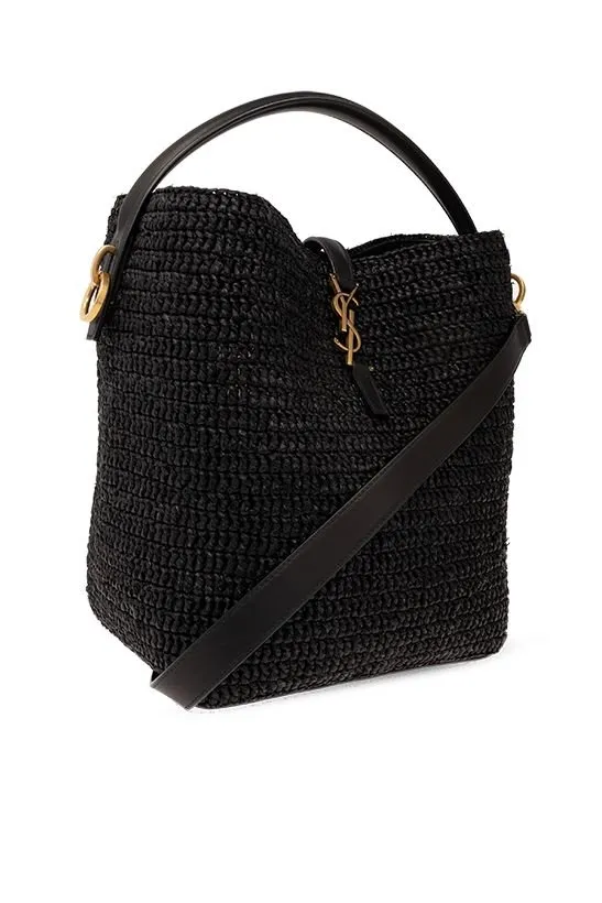 Saint Laurent Le 37 Logo Plaque Bucket Bag