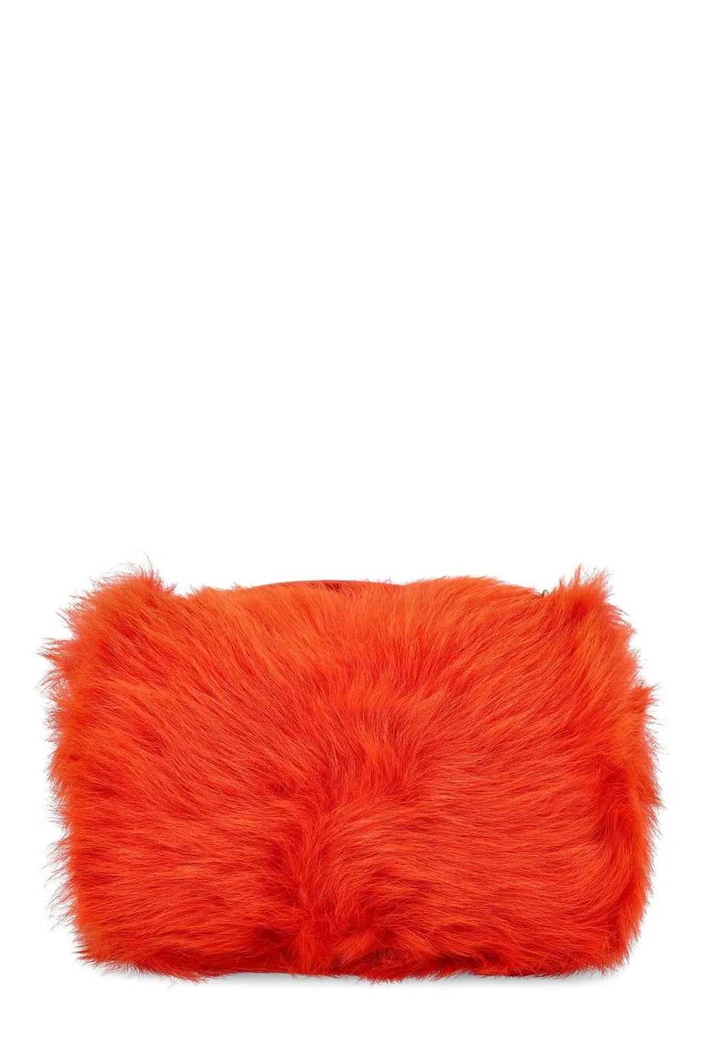 Saint Laurent Logo Plaque Foldover Top Shoulder Bag