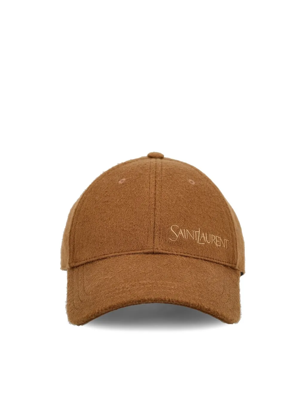 Saint Laurent Logo Embroidered Baseball Cap