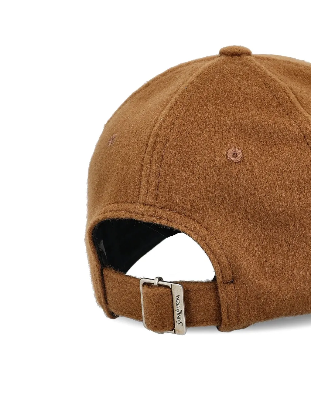 Saint Laurent Logo Embroidered Baseball Cap