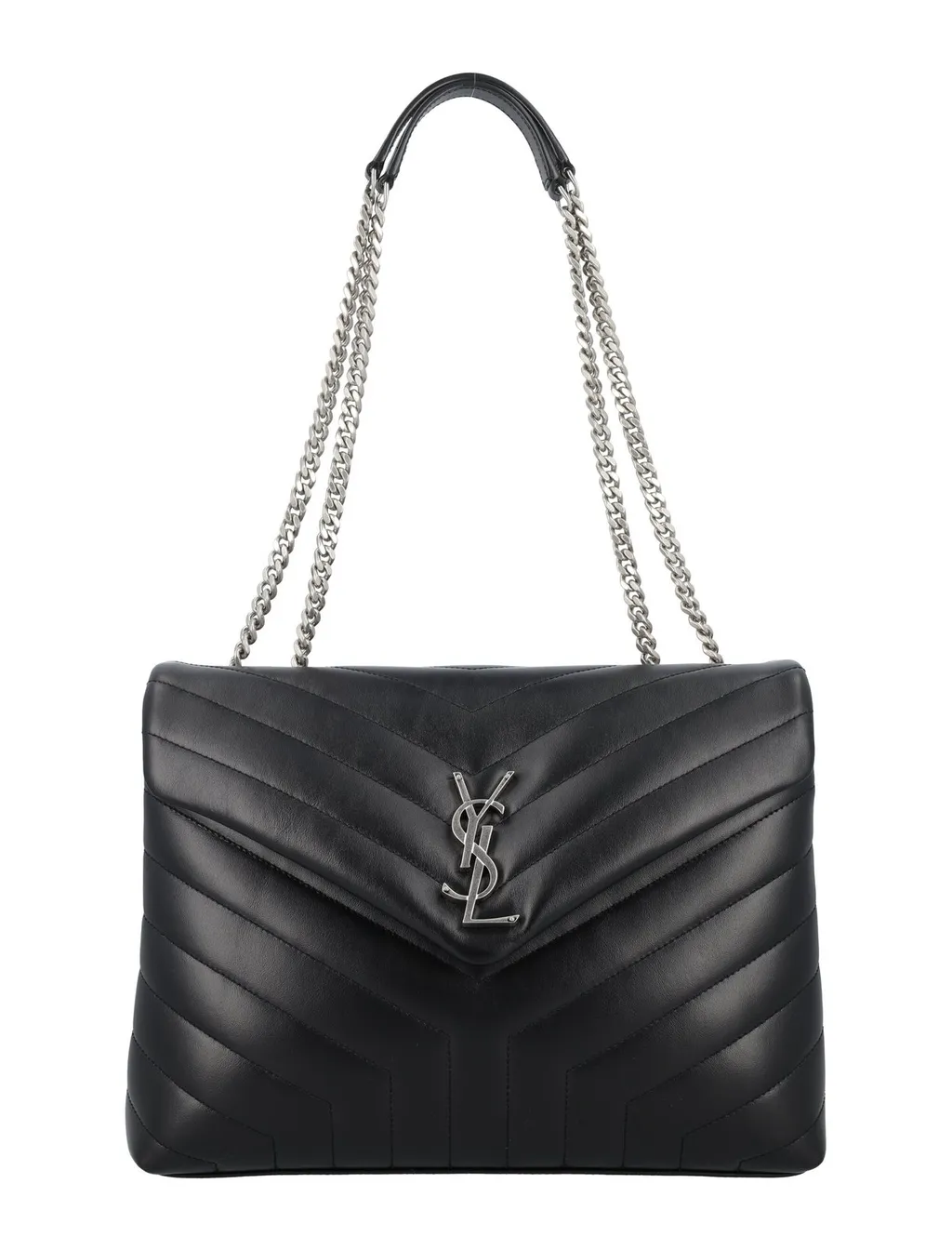 Saint Laurent Loulou Medium Quilted Shoulder Bag