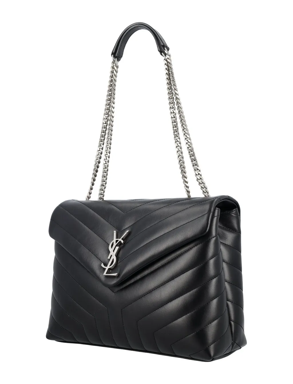 Saint Laurent Loulou Medium Quilted Shoulder Bag