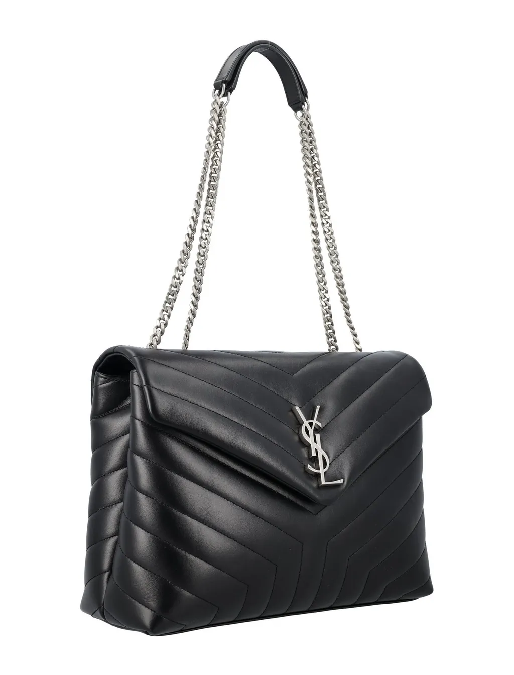 Saint Laurent Loulou Medium Quilted Shoulder Bag