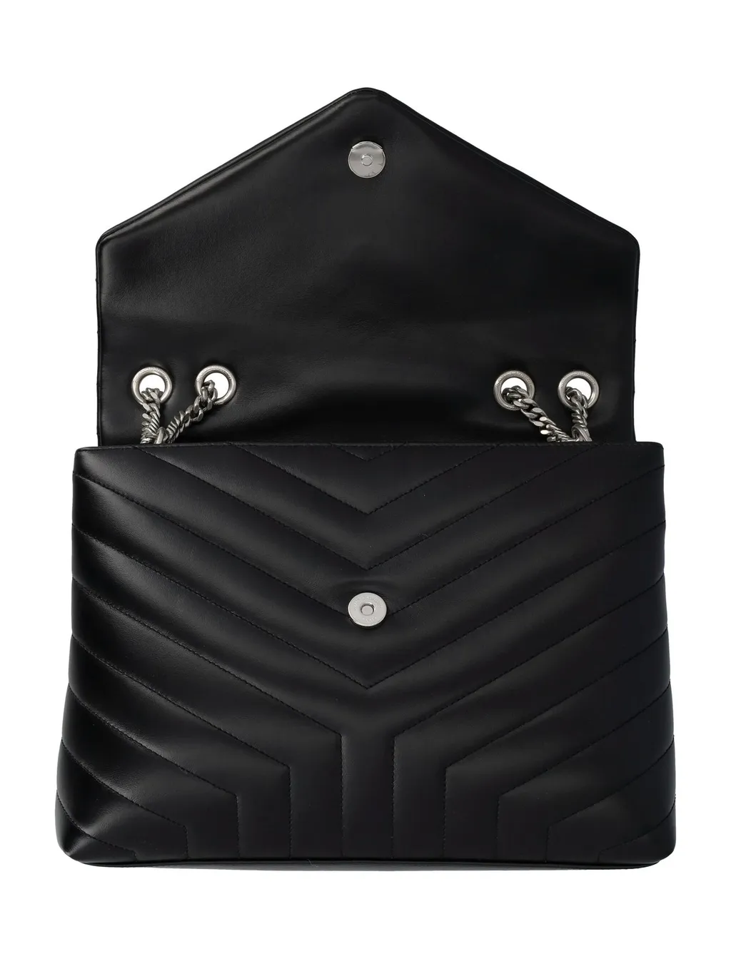 Saint Laurent Loulou Medium Quilted Shoulder Bag