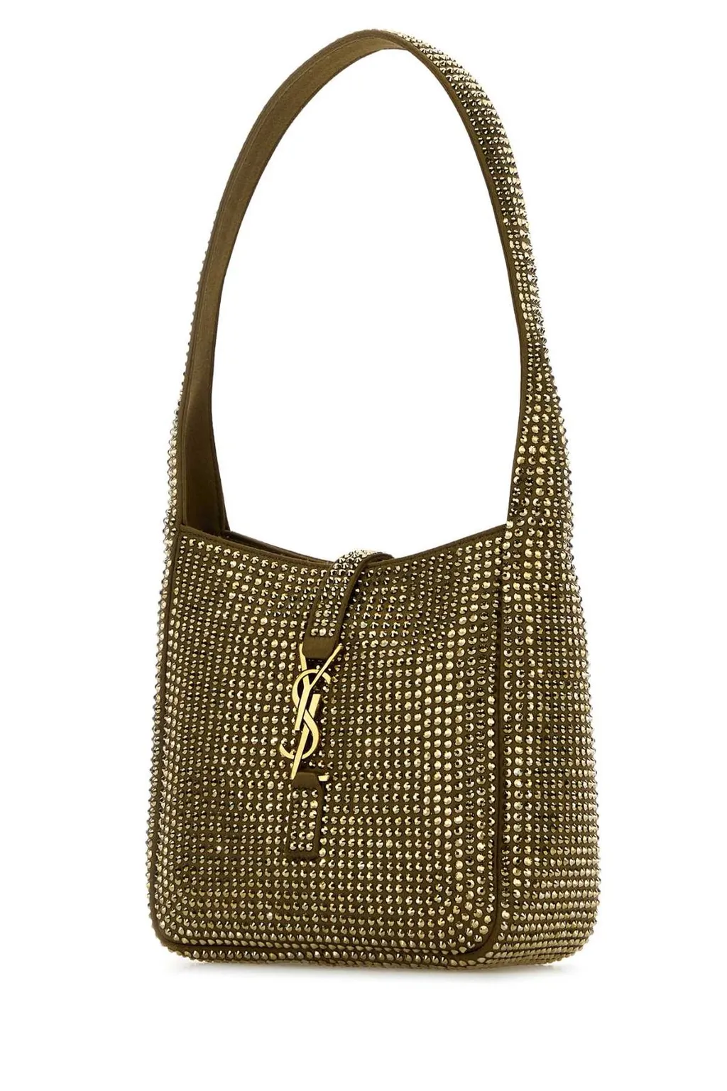 Saint Laurent Le 5 à 7 Embellished Shoulder Bag