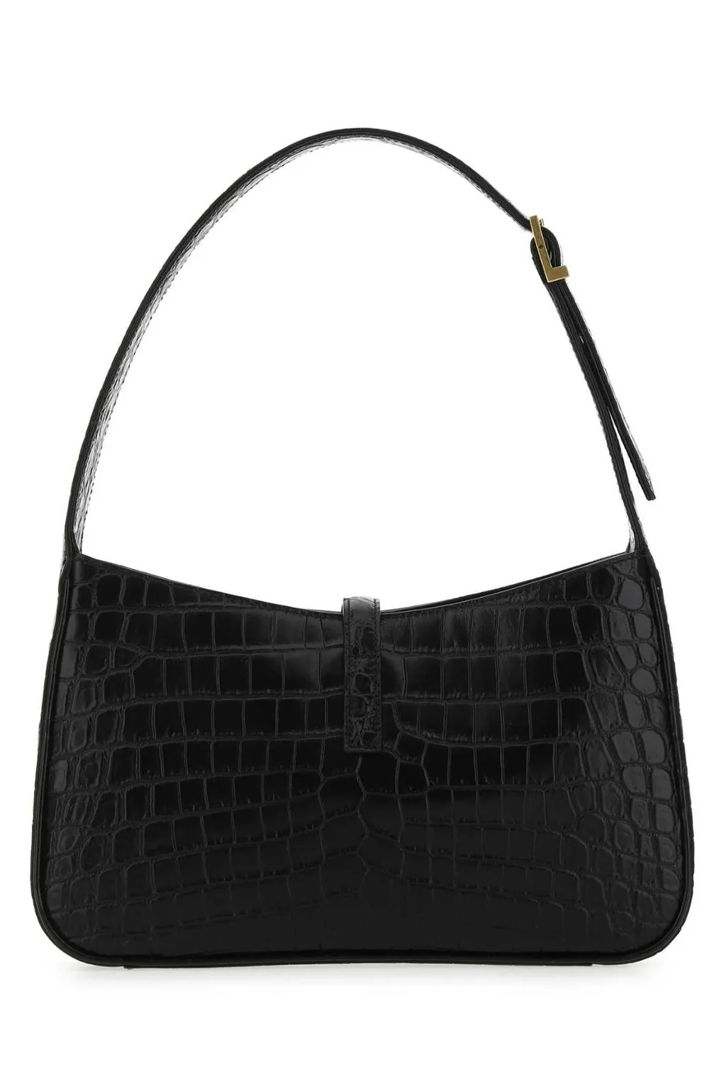 Saint Laurent Le 5 à 7 Embossed Shoulder Bag
