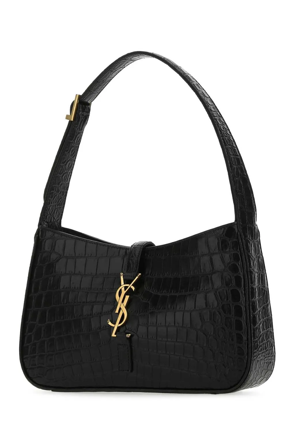 Saint Laurent Le 5 à 7 Embossed Shoulder Bag