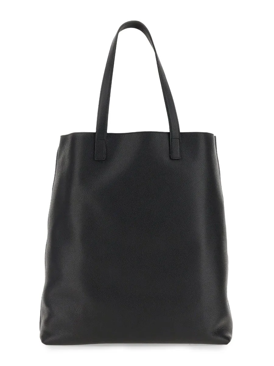 Saint Laurent Bold Logo Detailed Tote Bag