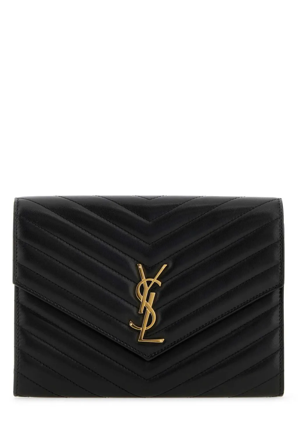 Saint Laurent Cassandre Matelassé Flap Pouch