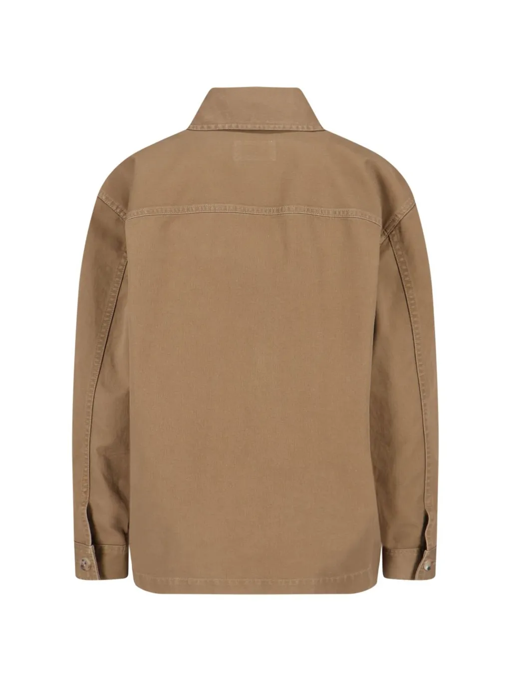 Saint Laurent Cassandre Button-Up Overshirt