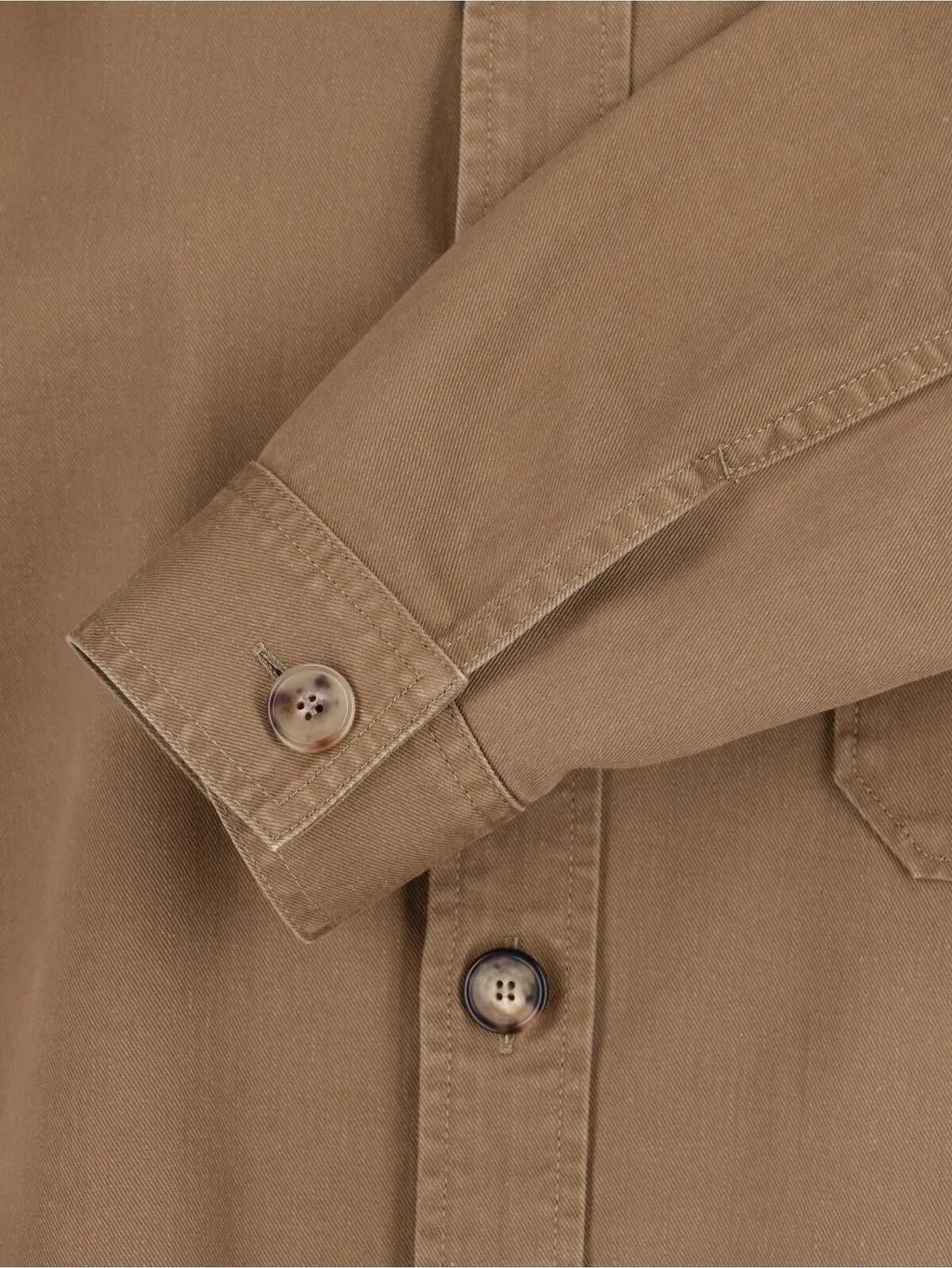 Saint Laurent Cassandre Button-Up Overshirt