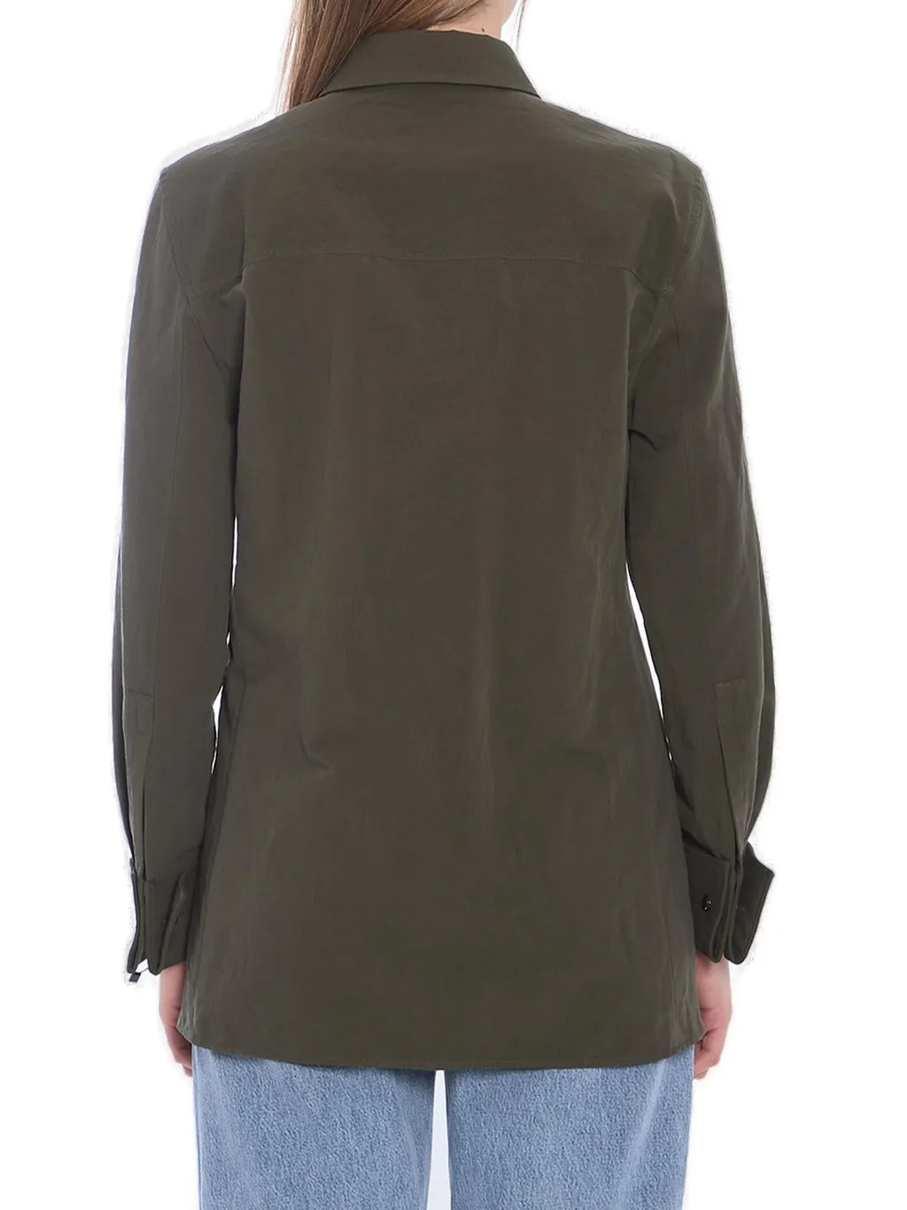 Saint Laurent Cassandre Button-Up Shirt