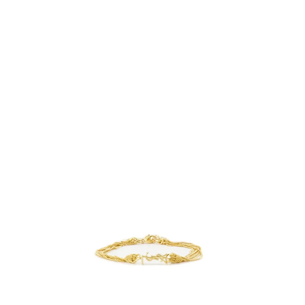 Saint Laurent Cassandre Tassel Bracelet