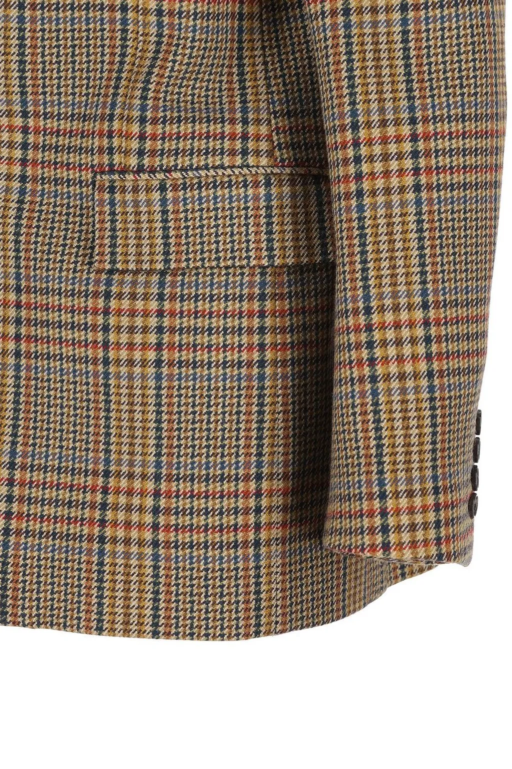 Saint Laurent Checked Single-Breasted Jacket