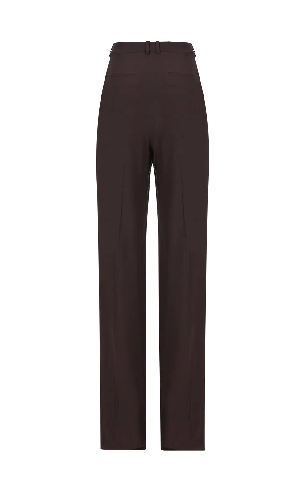 Saint Laurent High Waist Straight Leg Trousers