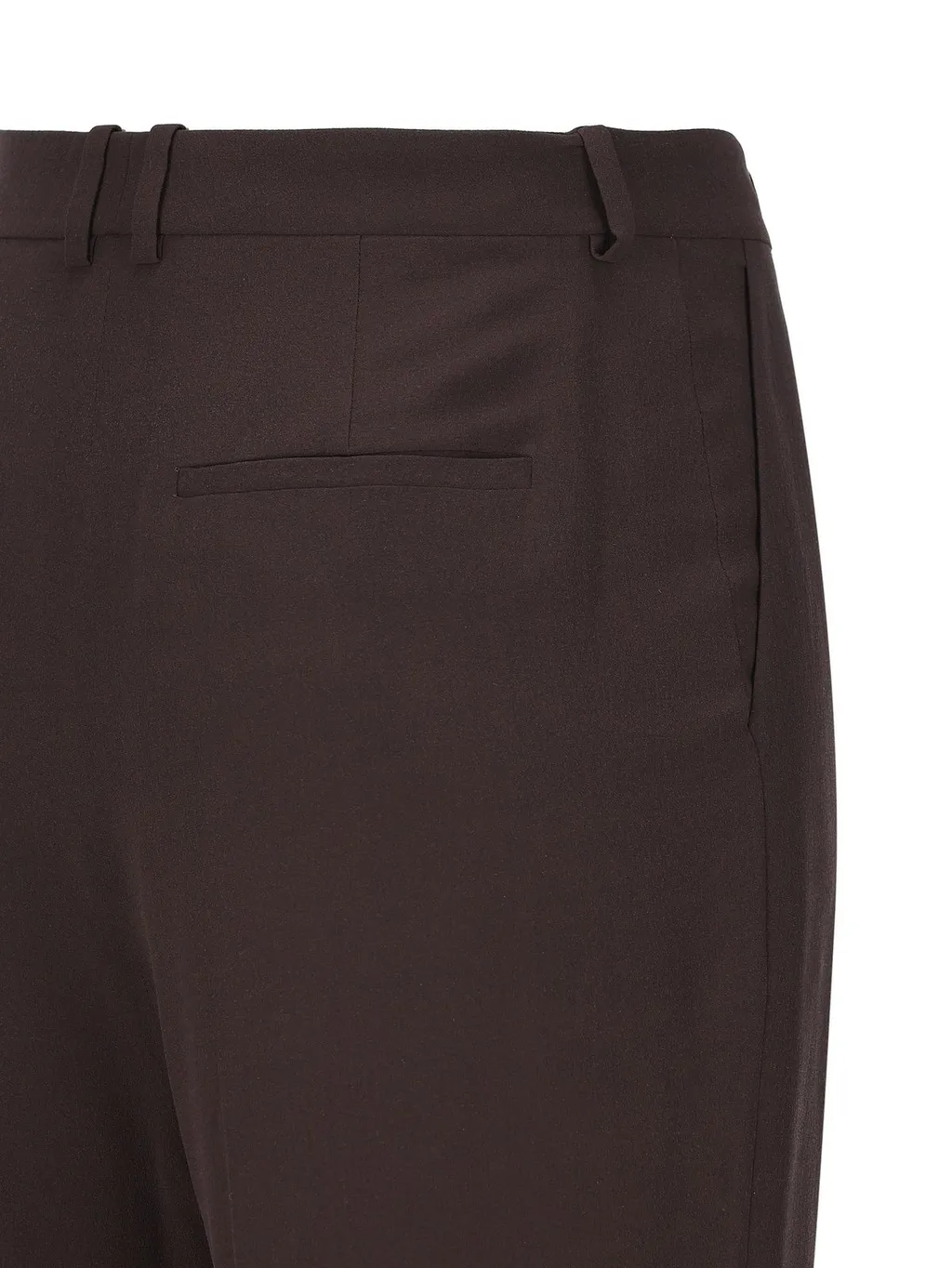 Saint Laurent High Waist Straight Leg Trousers