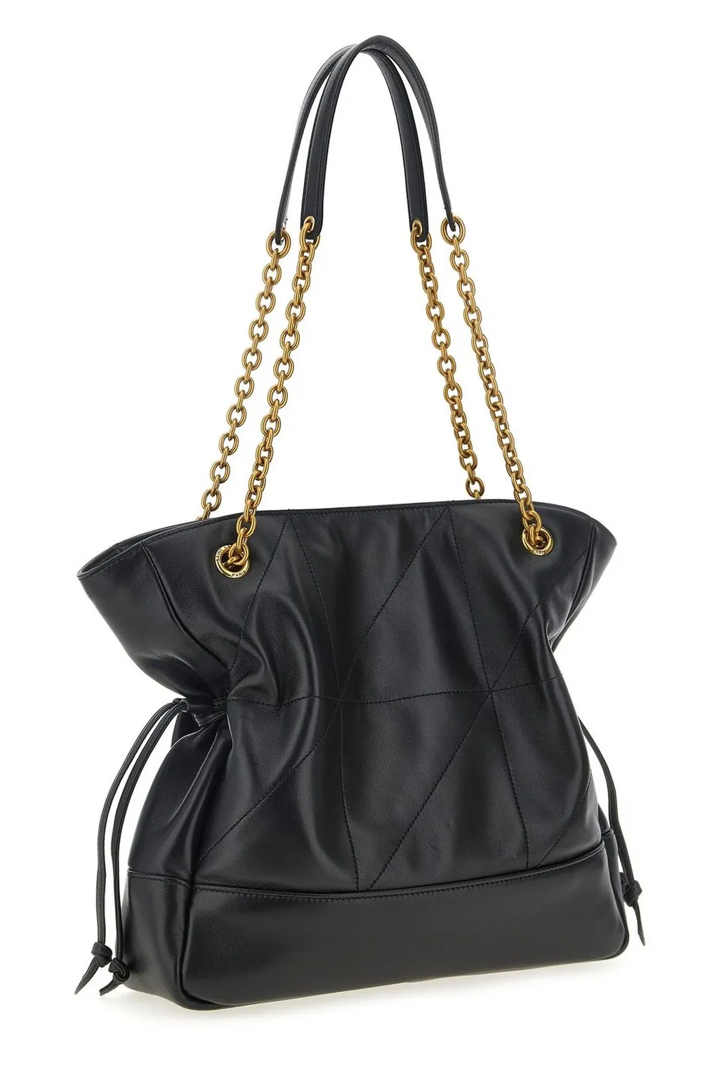 Saint Laurent Jamie Logo Plaque Small Shopping Bag